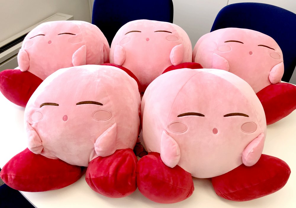 ☆景品入荷情報☆『星のカービィ一緒におひるねクッション』入荷しま