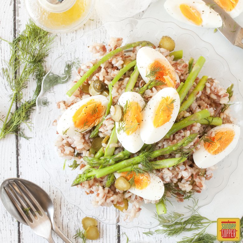 CricketsSnacks's tweet photo. Asparagus Salad with Rice https://t.co/nsgw49h1wp via @SundaySupperFam https://t.co/spViFcKvKa