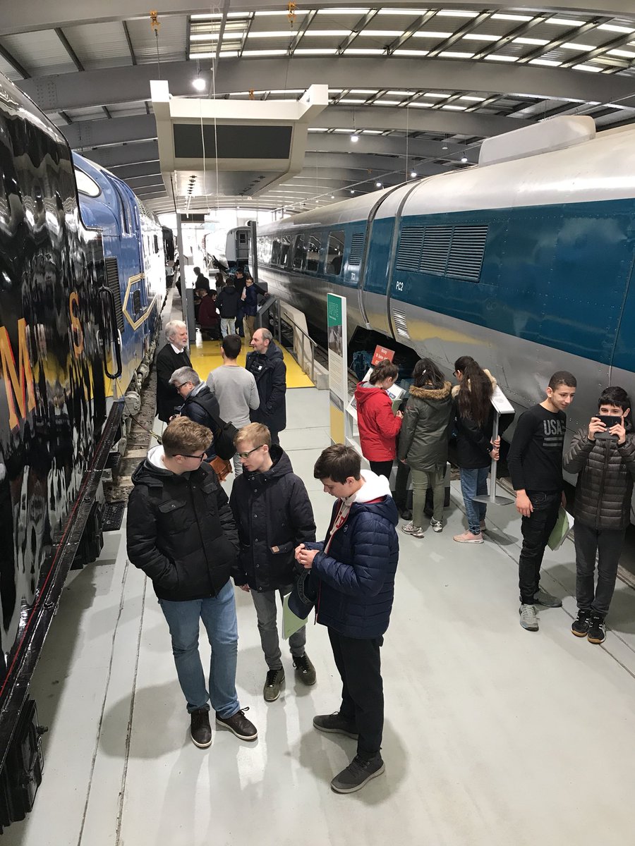 GreenfieldPArts's tweet photo. This morning we have travelled by train 🚂 to Shildon to the @LocomotionSHD to further our learning about railways. https://t.co/RsiZ9rIFX1