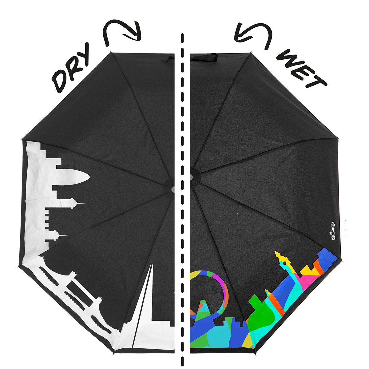 GradFuturesWeek's tweet image. Meet the makers: colour-changing rainwear brand - @SquidLondon founders-  Emma-Jayne &amp;amp; Viviane!  Ladies met whilst studying at @LCFLondon
and designed their first product, the colourchanging umbrella, in 2008. Find out more: notjustashop.arts.ac.uk/meet-the-maker…