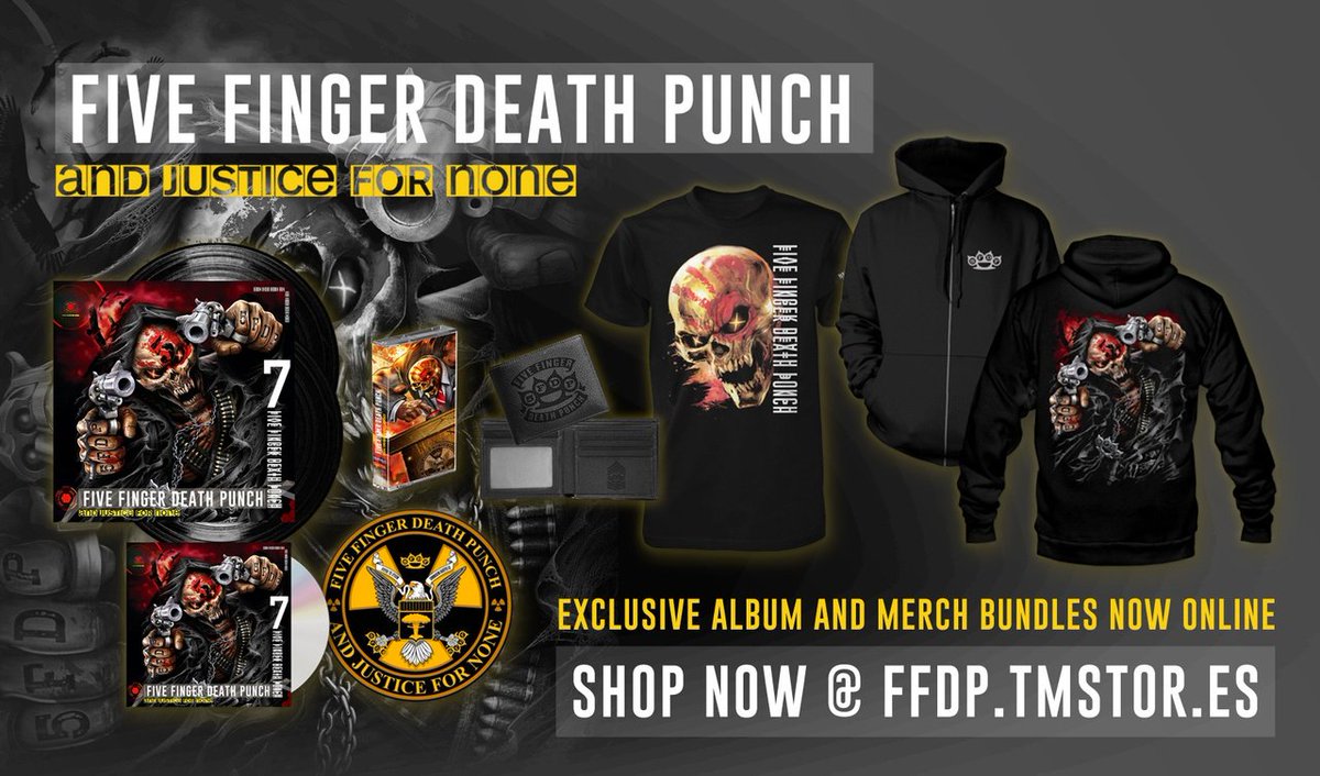 Файв перевод. Five finger Death Punch мерч. Five finger Death Punch f8 2020. Five finger Death Punch состав группы. Five finger Death Punch Merchandise.