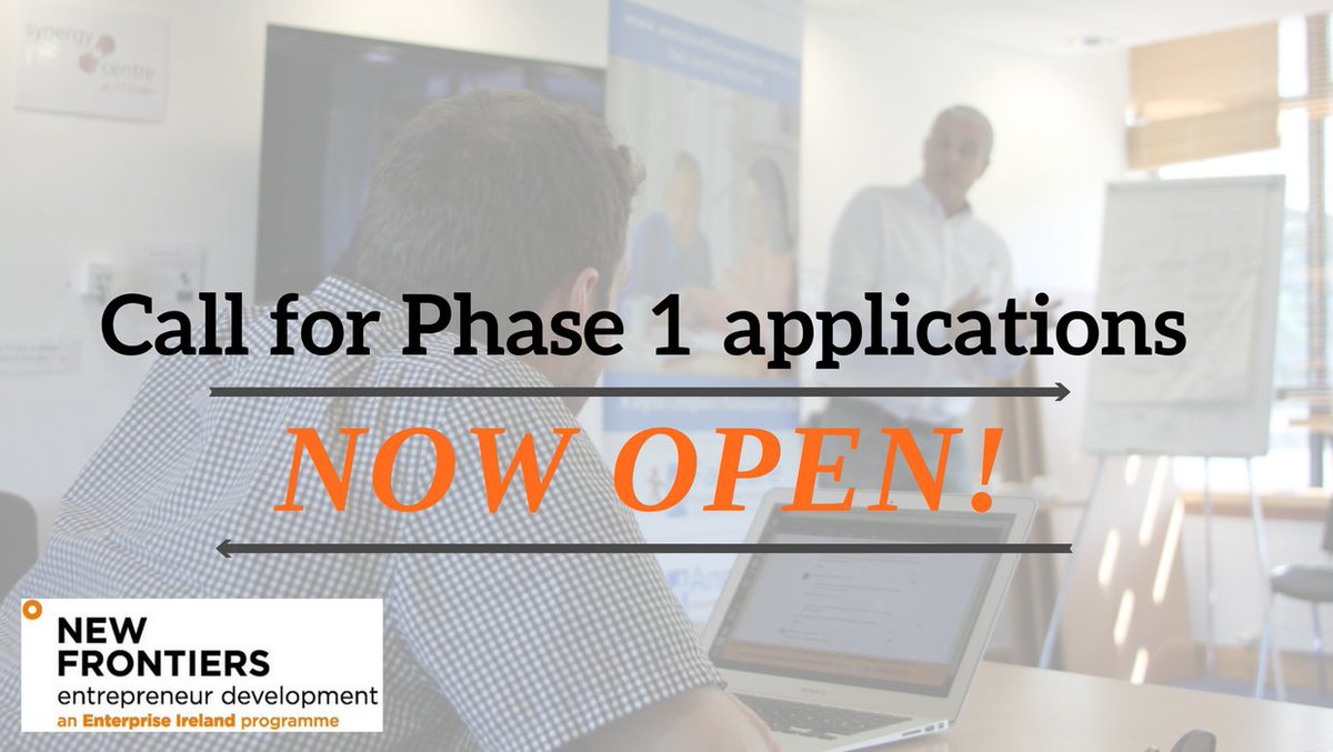 Need to test and validate the market potential of your business idea? Phase 1 in <a href="/CIT_ie/">CIT is now MTU - Munster Technological University</a> is the perfect opportunity! Find out more information about the programme and apply through our website before 13th of April: newfrontiers.ie/apply <a href="/Entirl/">Enterprise Ireland</a>