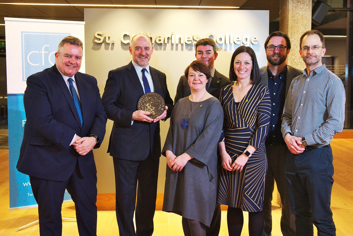 Wiweck's tweet photo. RT @CFCICambridge: Engineering and Sustainability Project of the Year - Commendation to Swirles Court, Eddington @NWCambridge @rhpartnership @tfoggin @Cundall_Global @StothersM_E @turnertownsend @gt_llp and Winner Eddington @Cambridge_uni @AECOM #DCA17 … https://t.co/B57M1eA3WS