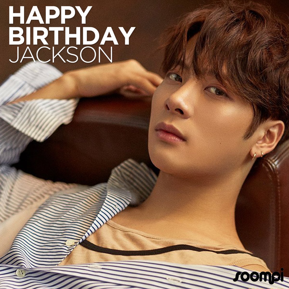 nidthida's tweet photo. Happy Birthday to #GOT7's Jackson! #HappyJacksonDay! 🎉 Catch up with him: https://t.co/2tRLONkhfj by #GOT7_INA via @c0nvey https://t.co/oDgArzC3jf
