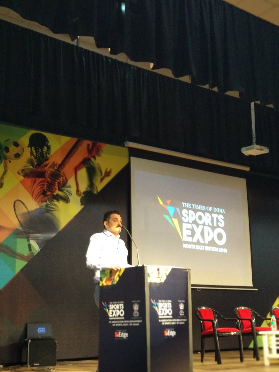 TOISportsShow's tweet photo. Stairs school football league was created to enhance the talent across sports sector says Siddharth Upadhyaya #righttoplay #SportsExpoNE #toigsbs https://t.co/WQCpjVG2CY