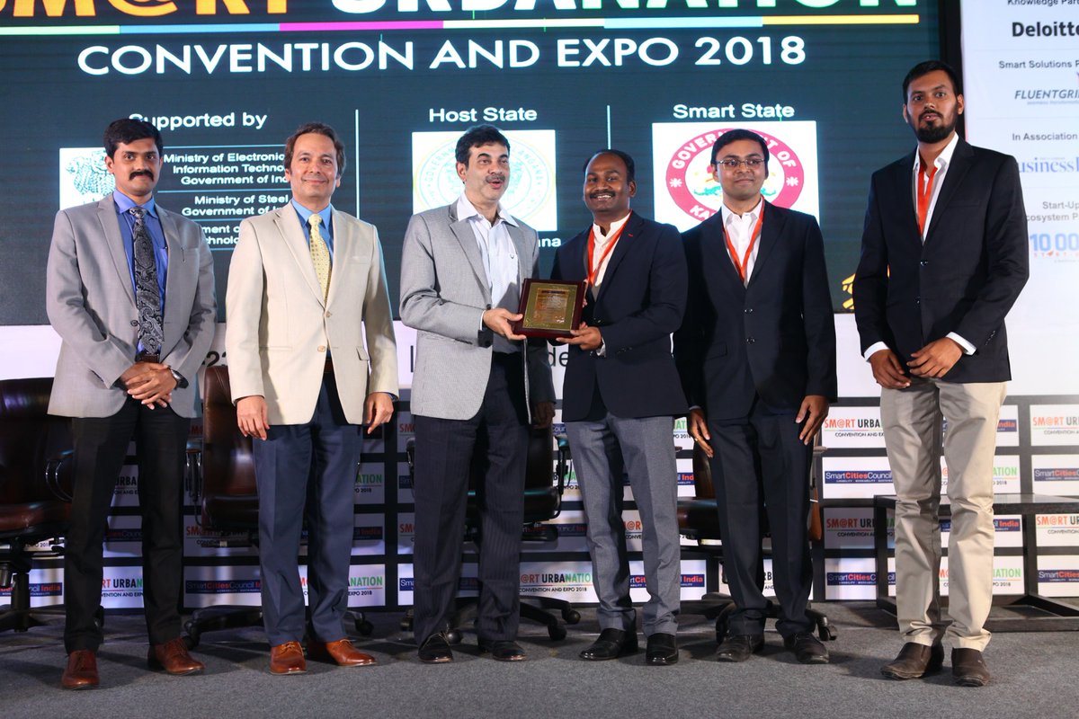 SmartCitiesIn's tweet photo. Introducing our #SmartU18 'Smart Project Awards' Winners! Congratulations!
@SuratSmartCity @VMCVadodara @bhopal_bscdcl #VijaywadaMC #TadipatriMC @DeloitteIndia @PratapPadode @jayesh_ranjan @TelanganaCMO @CMofKarnataka @BloombergQuint @htTweets https://t.co/2ytryPiEGR