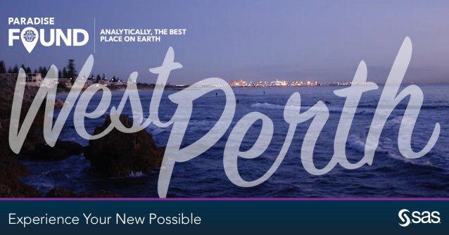 MichaelGrubbe3's tweet photo. Paradise Found in Perth!. Do you know which is the best place on Earth according to #analytics? #ParadiseFound #analytics #BigData #MachineLearning #ParadiseFound https://t.co/kwyzYnx2FT https://t.co/n8gTTCtgir