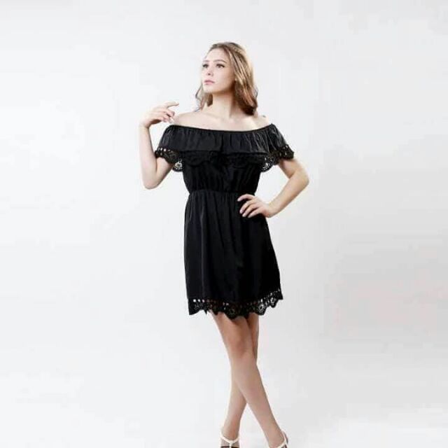 ZachsShop's tweet photo. I'm selling Off Shoulder Lacey Dress for ₱330.00. Get it on Shopee now! https://t.co/k9W3oTVl1Q #ShopeePH https://t.co/vSw9mZm4bg
