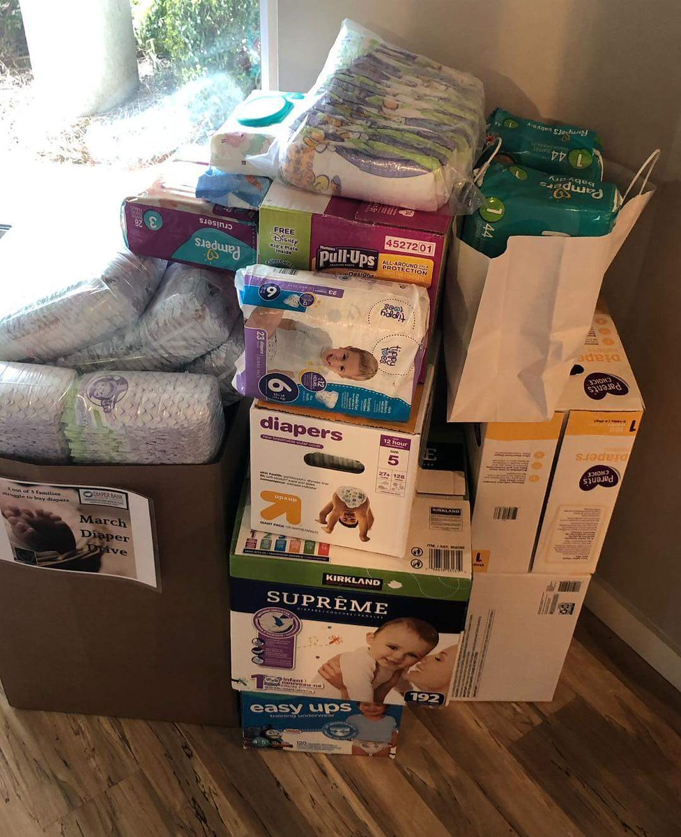 IAmSalon's tweet photo. 🌎Our mission at I Am Salon is the same as Aveda's to care for the world we live in. 🌎 * *
👉🏼 side note ... all these diapers are going to our local diaper bank and we have 4 days left! *
*
#wilmingtonnc #carolinabeach #capefear #carolinabeachnc #wrightsvillebeach #ilm @aveda https://t.co/KSF36T7EnZ