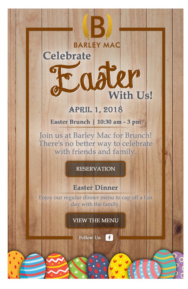 A meal as special as Easter itself bit.ly/2DXQ3LF