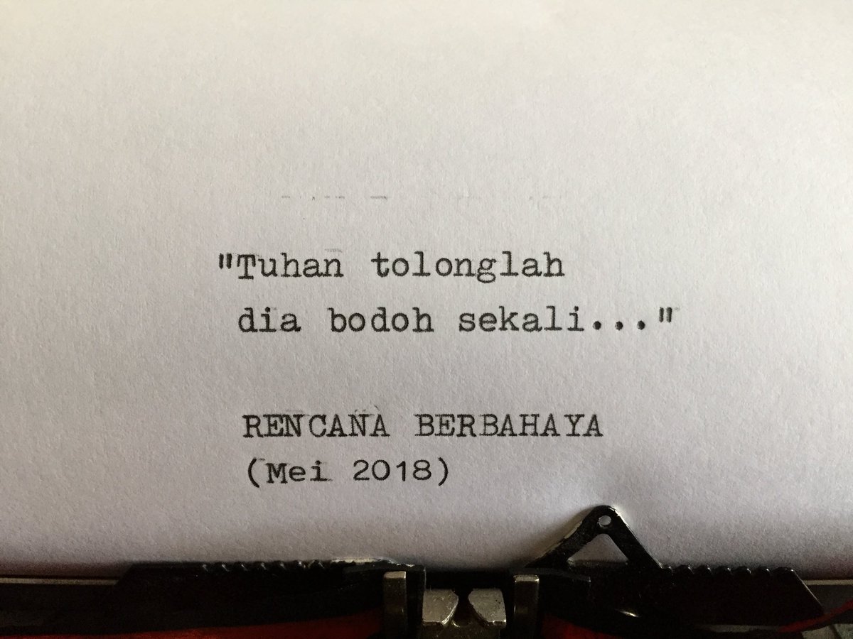 TheRainBand's tweet photo. #RencanaBerbahaya https://t.co/LGyDlch5tu