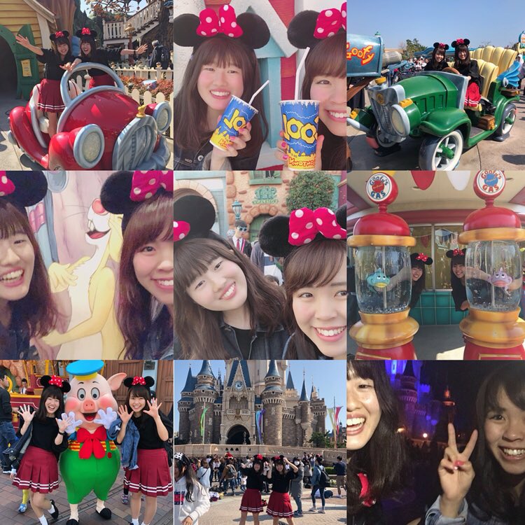 pechplum414's tweet photo. さきぴーと卒業旅行！！
夢の国は最高やった🎈 https://t.co/k9XKbpKnPe