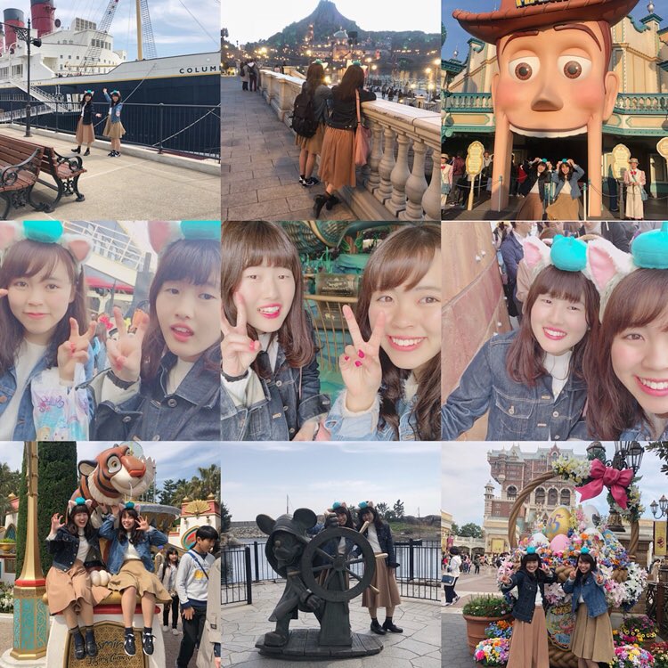 pechplum414's tweet photo. さきぴーと卒業旅行！！
夢の国は最高やった🎈 https://t.co/k9XKbpKnPe