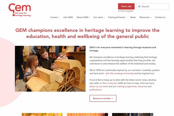gem_heritage's tweet photo. Itβs hereβ¦ check out our new website! Training & events, online resources, job listings and more! https://t.co/GFyD6Bwh5f #LSCproject https://t.co/d39DYOckQe