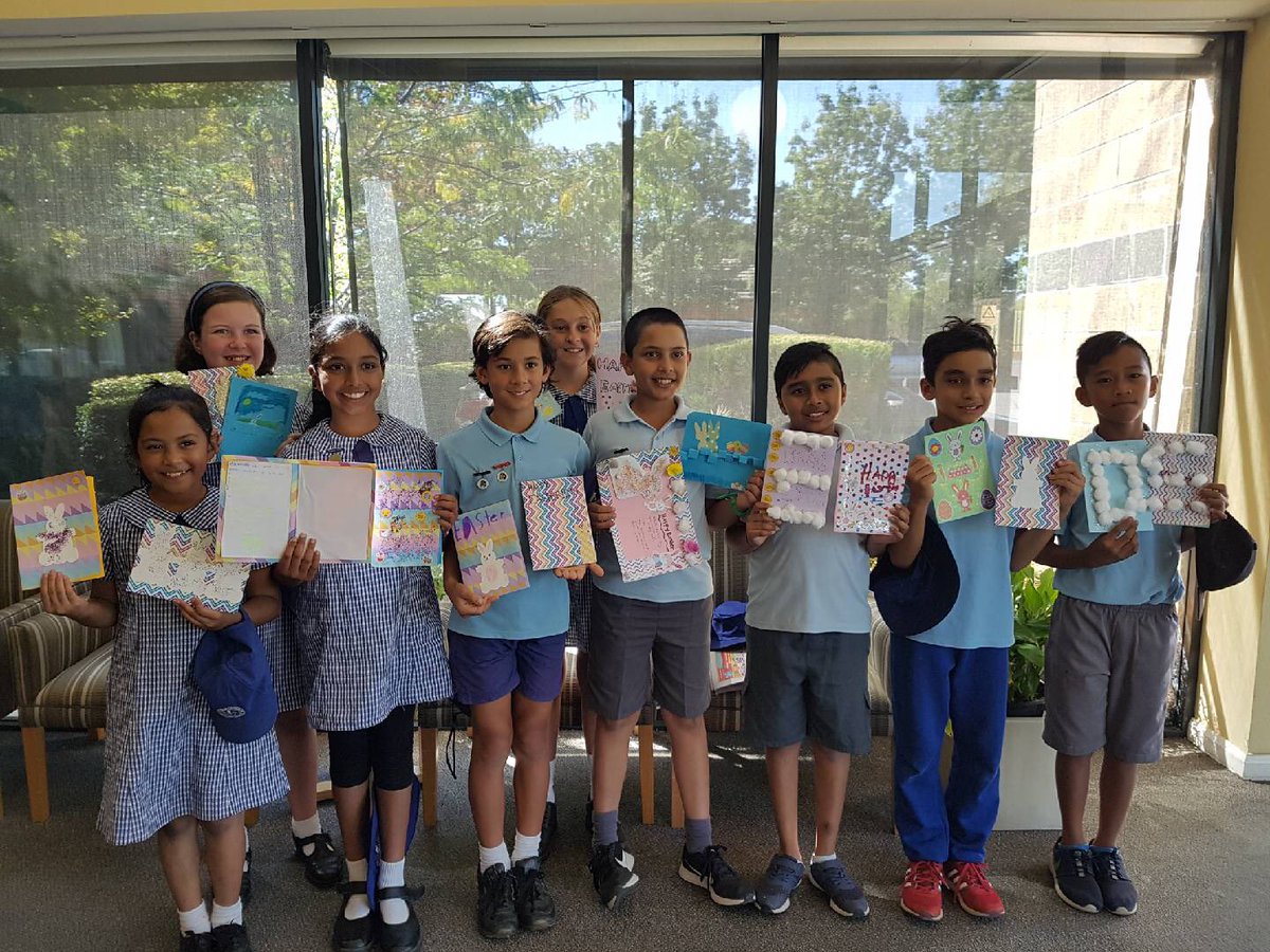 SRC reps visiting the residents of Pembroke Lodge with Easter cards. Congratulations to the SRC Community Engagement Action Team - kind, thoughtful and bringing joy to others <a href="/k_rigas/">Kay Rigas</a> <a href="/_iEndo/">Karen Endicott</a>