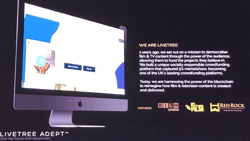 adrianafreitas's tweet photo. At @smartvalorinc #CryptoSummit in #Zurich ICO Pitch: 5 Top ICO Projects @LiveTreeHQ Adept advanced decentralized platform for transparent distribution #Marketplace and #crowdfunding https://t.co/2mHf9i98oE