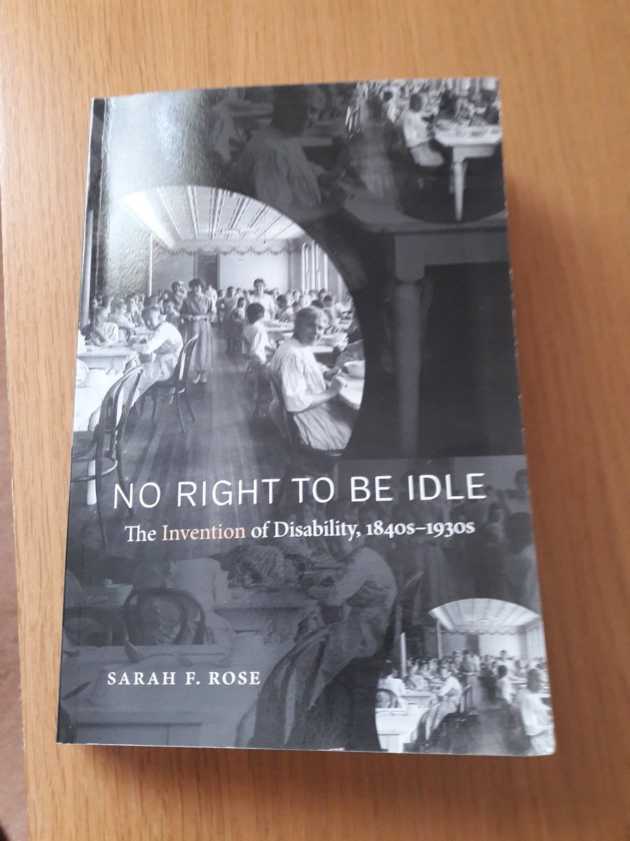 DrDavidMT's tweet photo. Started the day by writing a review of Sarah Rose's book No Right to be Idle for @JDisSoc. Spoiler alert: It's really good. #Dishist https://t.co/JJh4kGrL4a