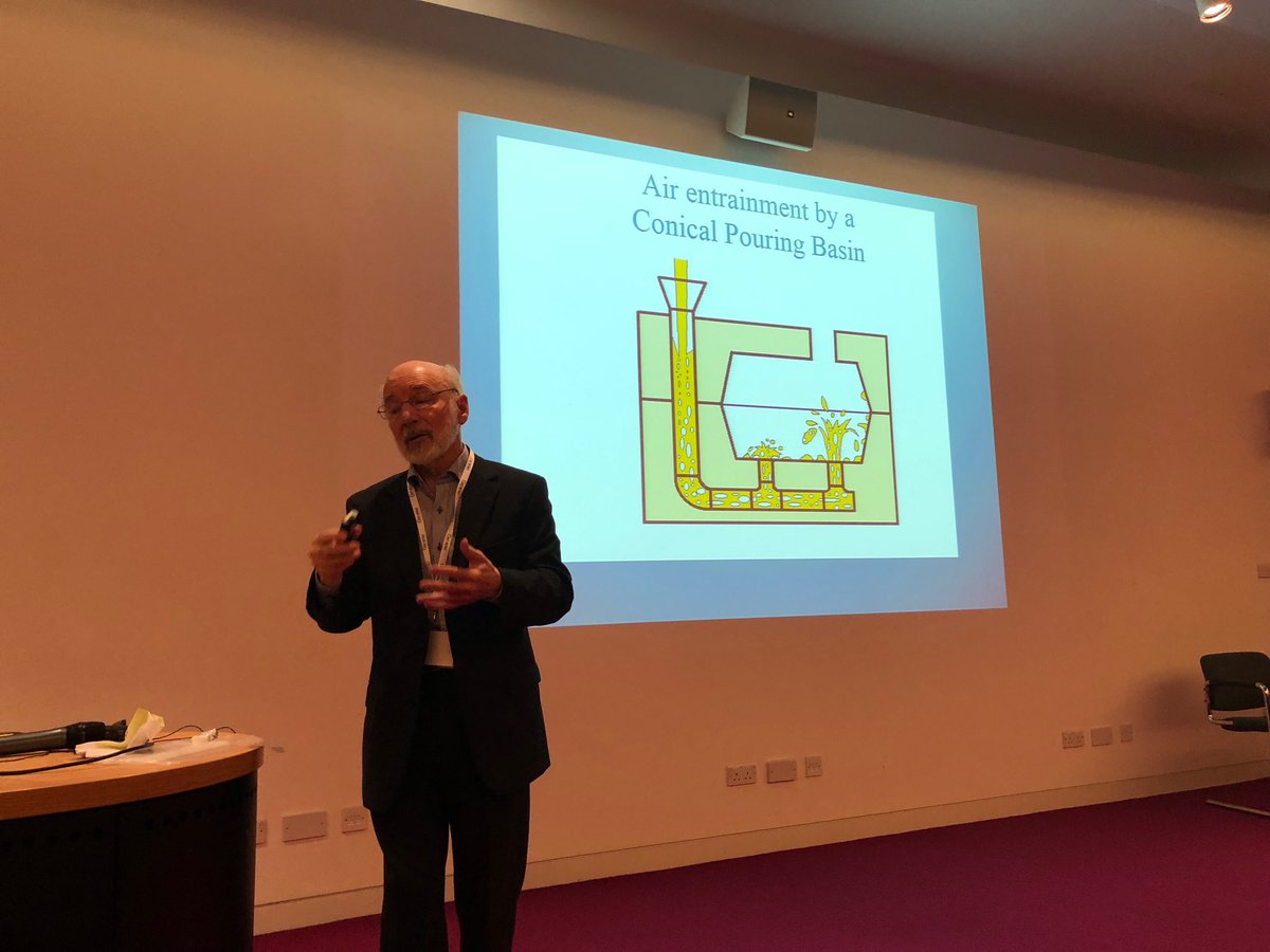 rajkumar_roy's tweet photo. Professor John Campbell at #CASTcon 2018 @CranfieldUni on changes necessary in casting practice, great entertaining talk! @MarkRJolly https://t.co/HEedLbfpTe