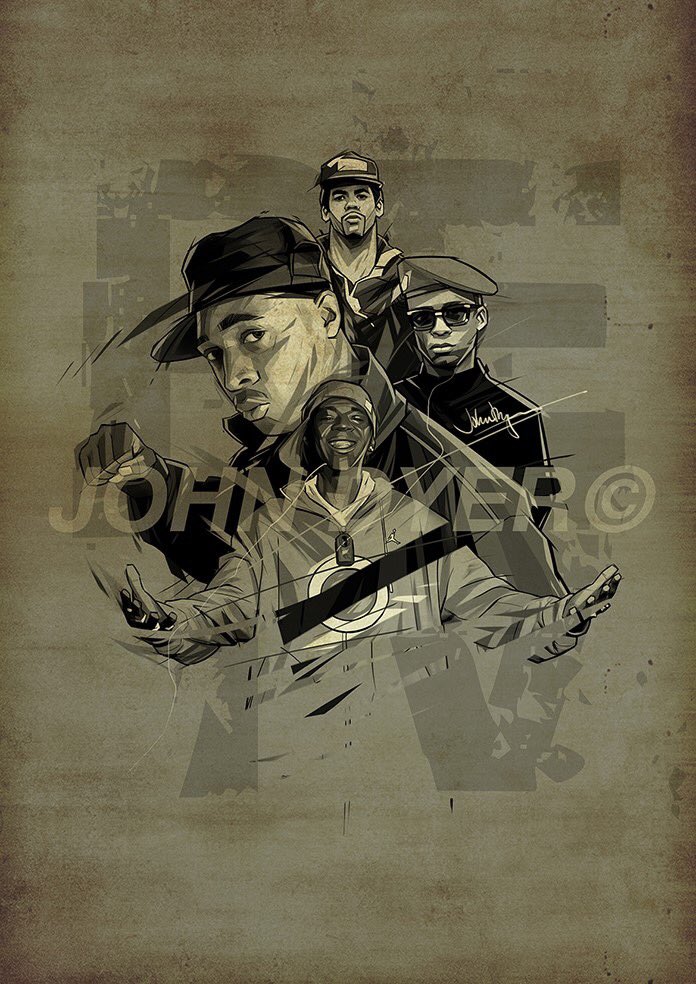 digitaldyer's tweet photo. One from the archives. The masters ‘Public Enemy’. #hiphopillustration #usahiphop #originalusahiphoplegends @MrChuckD @mADurgency @FlavorFlav @DJTerminatorX GRIFFTHENME #digitaldyer @digitaldyer https://t.co/vyGgpBJE6o