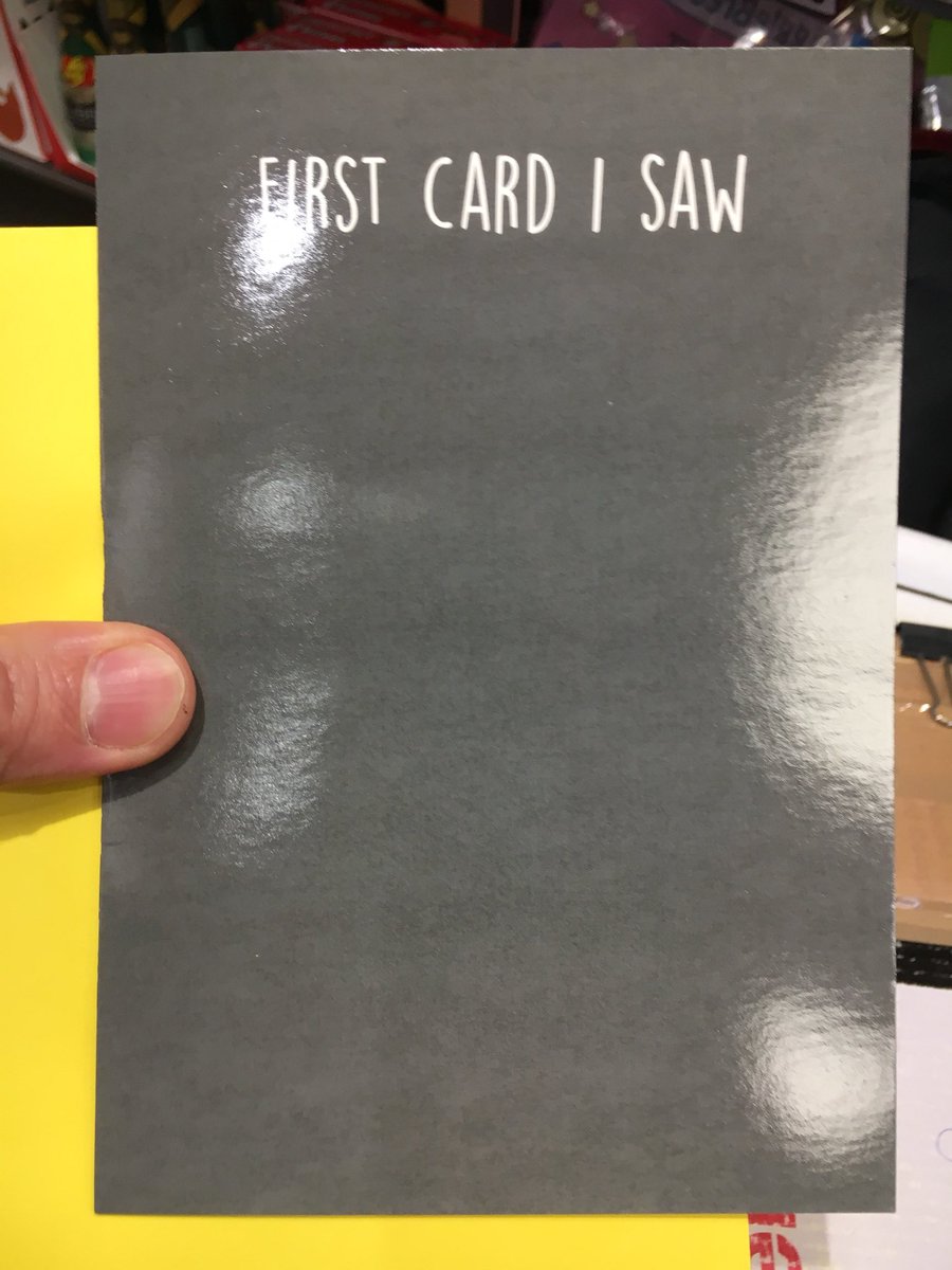 With birthday cards, sometimes you just find the perfect one straight away 👍🏼 #funny