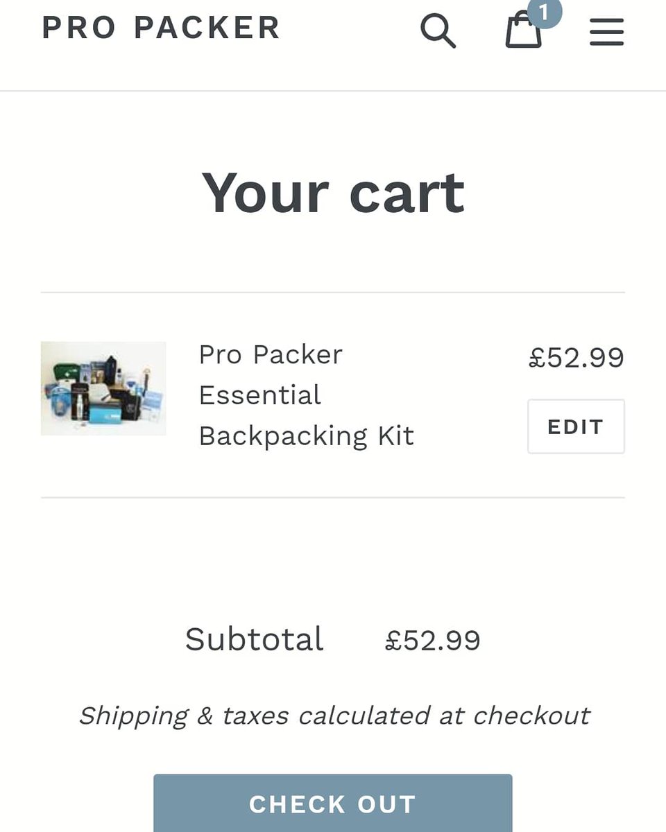 ProPackerLtd's tweet image. Save time, money and stress by simply ordering all your #backpacking #items through #Propacker. 1 click and you have 19 #essential items for your #travels. 
Visit link in bio to get order yours today. It couldn't be easier. ✌

#packinggear #whattotake #travelshop #gapyear