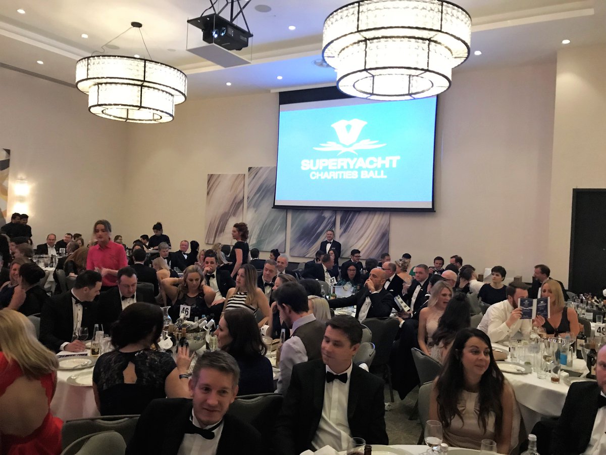 Great event, and great success, the 4th Superyacht Ball hosted by the Superyacht Charities in aid of charities including <a href="/sail4cancer/">Sail 4 Cancer</a> raised over £70,000 this year.
