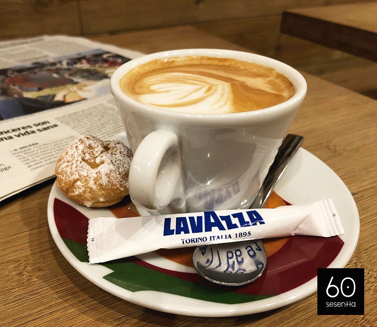 sesentta's tweet photo. Esta #SemanaSanta ven a vernos a @sesentta estamos abiertos de 8 de la mañana a 10 de la noche y tenemos el mejor café @Lavazza 😊. Si prefieres tomártelo viendo las procesiones ¡pídenoslo para llevar! #cafeparallevar https://t.co/W0FV427lsb