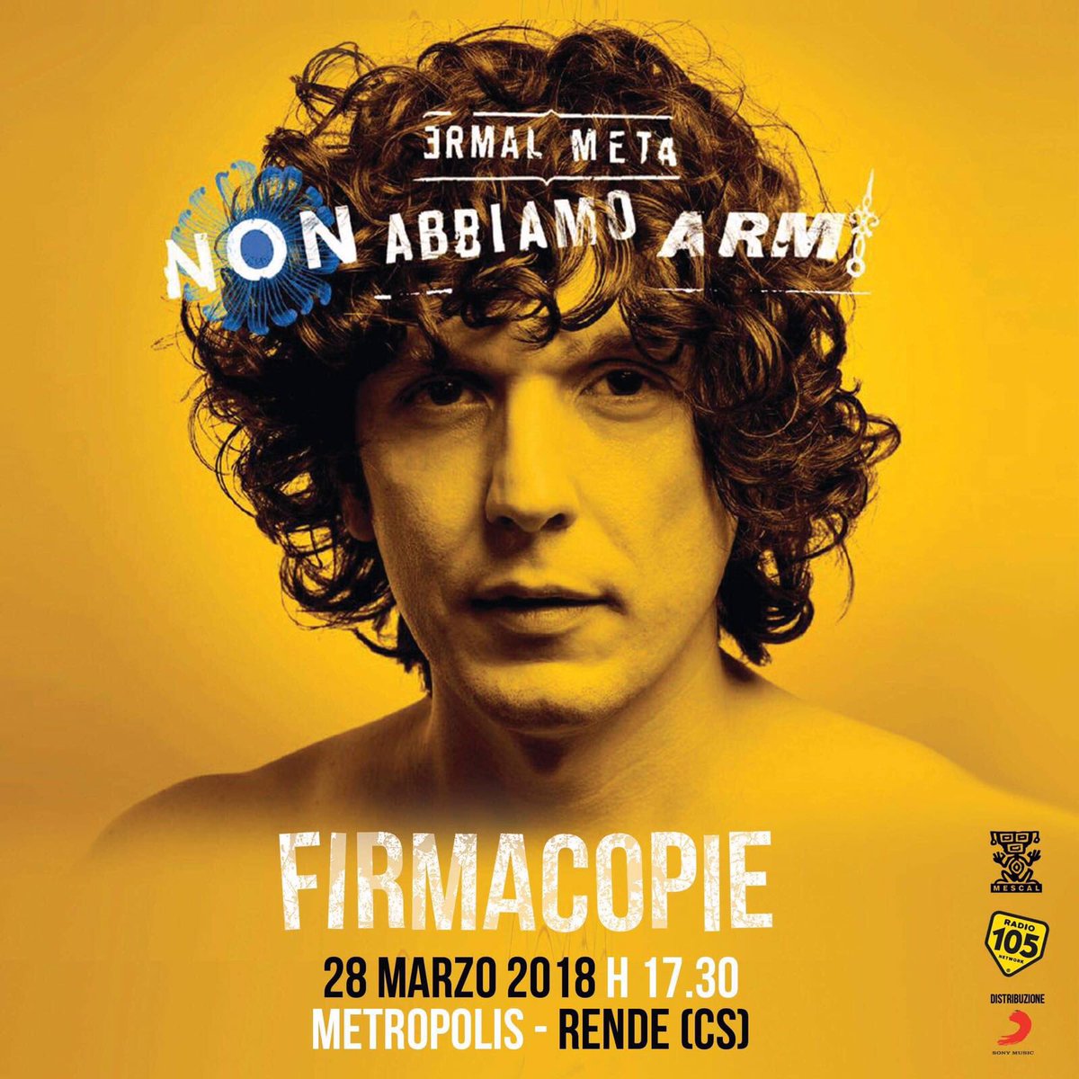 famedalupi's tweet photo. #ErmalMeta oggi a #Rende #Cosenza con #NonAbbiamoArmi #InstoreTour ormai ribattezzato #UnMareDiGente 
#VersoTe 💛🐺 https://t.co/CyP7vMdZ2y