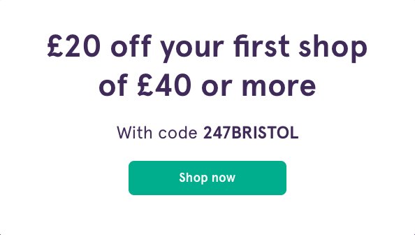 bristol247's tweet photo. Half price local produce with your 1st @farmdrop shop of £40 with code: 247BRISTOL: https://t.co/RuM0dRNLDe #Ad #Bristol https://t.co/5mOFr7NKh1