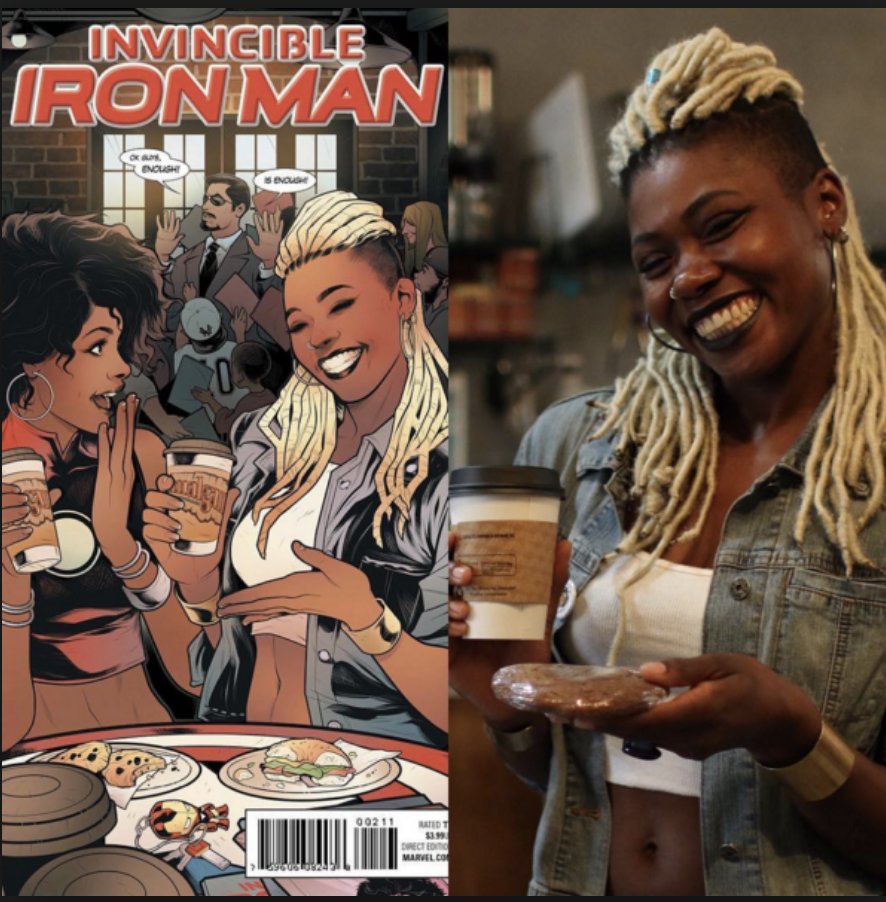 Comic_Diva's tweet image. New Comic Book Day during #WomensHistoryMonth, here's to @AmalgamPhilly. Woman of color owned comic shop and coffee house. Rock on Ariell! @wind__rider83 #DiversityinComics #Comics are for everyone. #NCBD #NewComicBookDay