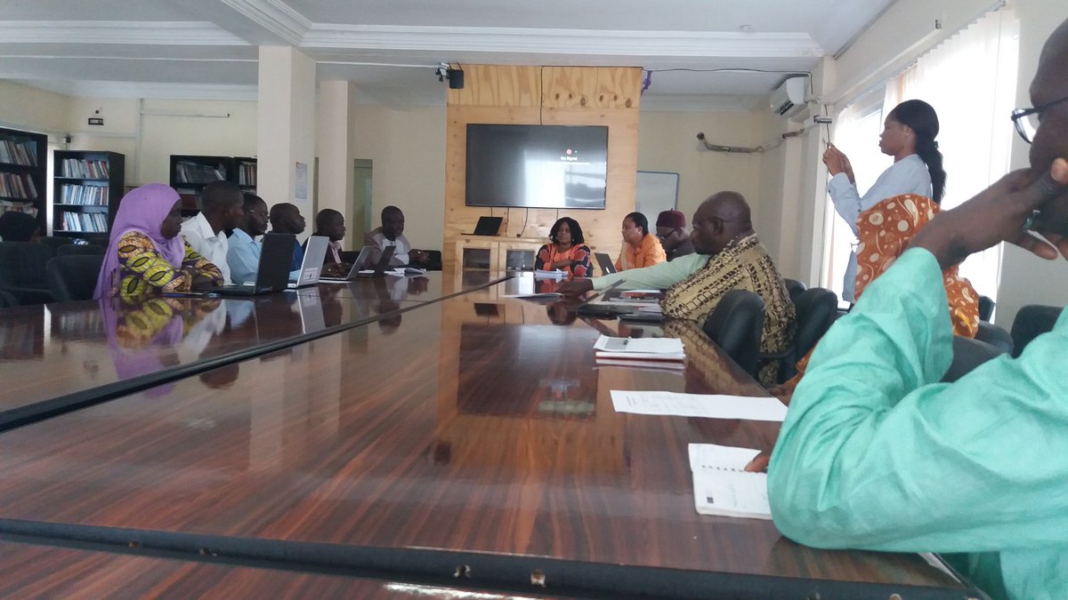 ceesaylamin2001's tweet photo. Happening now @UNAidsGm 

Validation of the UN Joint Programme on HIV &amp; AIDS 2018-2021document
#Getting2Zero

@RojalnuGambia 
@GambiaNYC 
@Sulaymanceesay1 
@DDiallo_UNAIDS 
@MichelSidibe 
@Mokendeh1 
@G_aliou 
@TennengG 
@Obiagelieaku https://t.co/5e74QJ2p5J