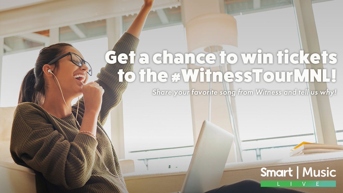 LiveSmart's tweet photo. Share with us your favorite song from Witness &amp; tell us why with the hashtags #SmartKatyPerry &amp; #SmartMusicLive for a chance to win tickets to the #WitnessTourMNL! https://t.co/Sf9Ek2kBh8