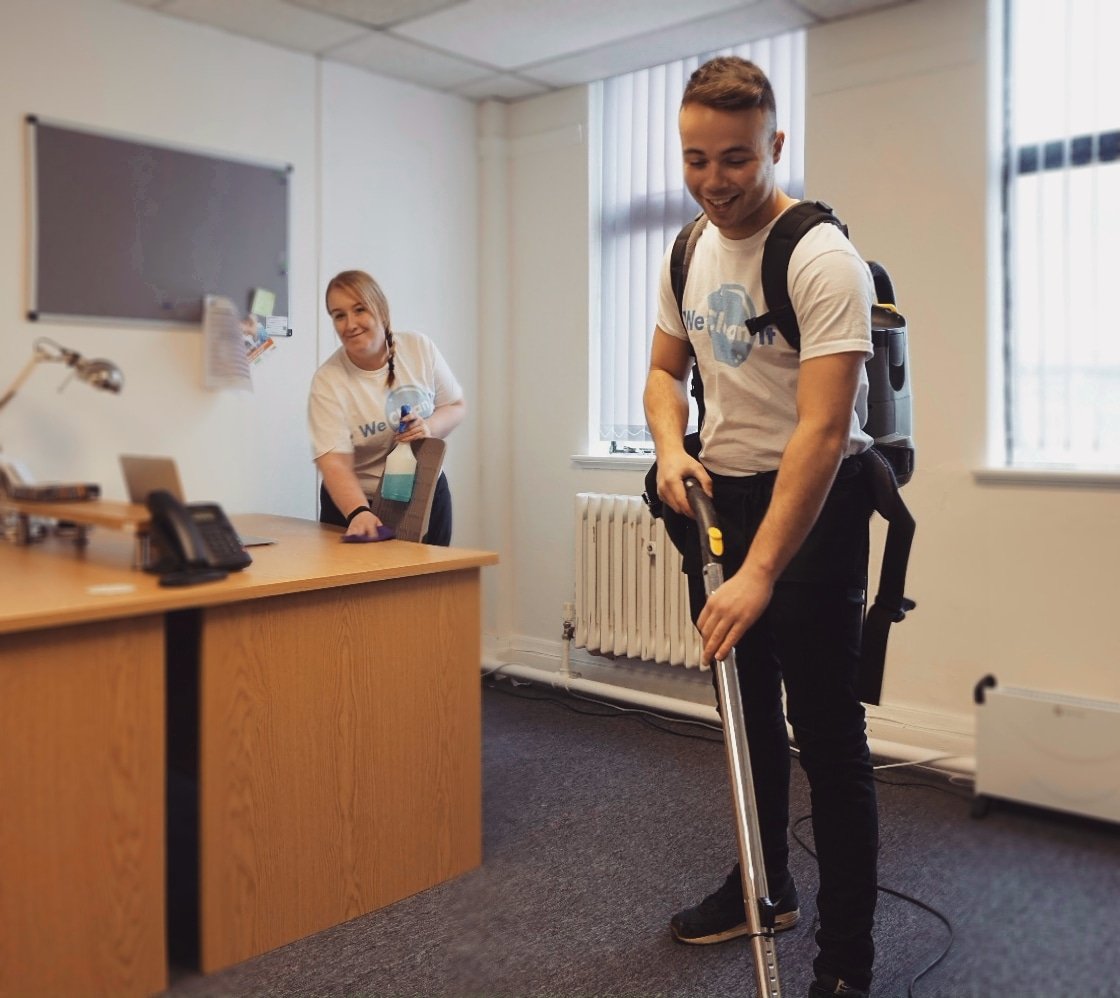 °○ Office Cleaners ○°

Professional &amp; hassle free office cleaners for Nottingham and Derby. 

- We hold a Nottingham trading standards certificate.
- Check a trade members 
- Fully insured
#Officecleaners #office #cleaners #nottingham #derby #cleaninnottingham #officecontractor