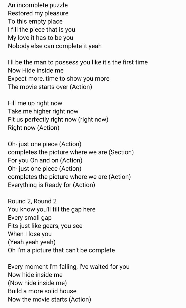 Top Sheila 아미노 Lyrics English Translation Tvxq 퍼즐 Puzzle Sung By Yunho