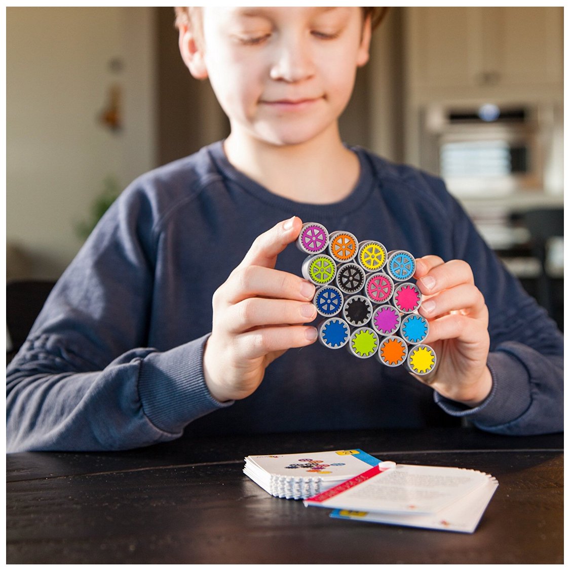 Get mental gears turning with this shape-shifting brainteaser! Move through challenge cards, folding colorful gears to match each image. It’s not long before your synapses are in a jam!

amzn.to/2DVO9et

#fatbraintoys #coggy #stemtoy #hottoy #hottoys #hotgame #fidgettoy