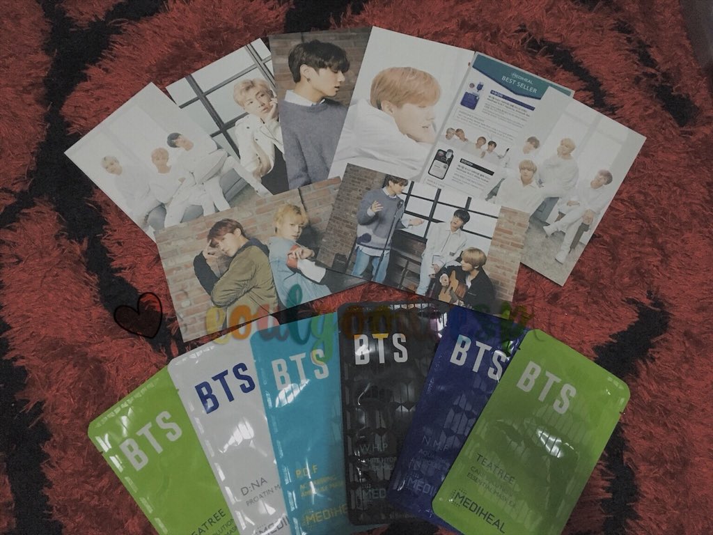 SeoulGoodiesPH's tweet photo. [🇵🇭PH GIVEAWAY]

BTS Mediheal

RULES:
- Must be following me (make sure your account is public)
- RT this tweet &amp; this tweet too: https://t.co/yLcaOwxlyh…
- 1 winner

ENDS: April 14, 2018 10PM https://t.co/XvmHEglpYq