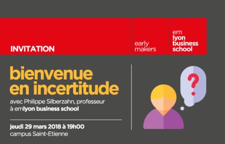 phsilberzahn's tweet image. Bon j&apos;enchaîne. Après le #LabPostal, ma prochaine conférence demain à @EMLYON St Etienne &quot;Bienvenue en incertitude!&quot; em-lyon.com/fr/actualite-e…