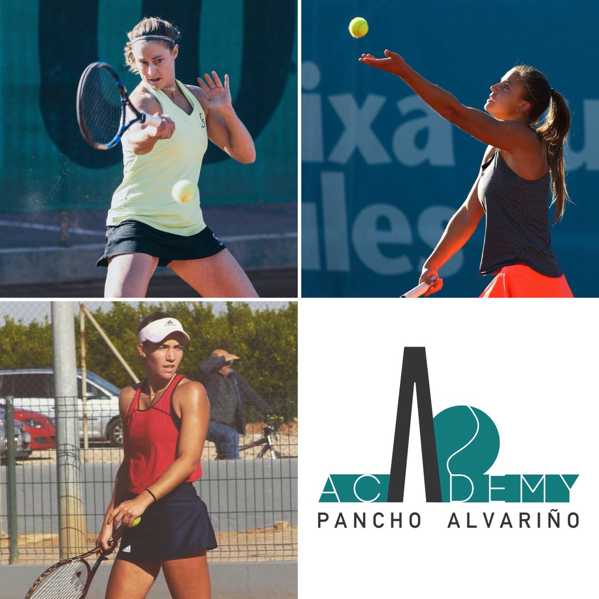 PanchoAcademy's tweet image. Yvonne Cavallé, Irene Burillo y Alba Carrillo jugarán hoy primera ronda del 15.000$ de Hammamet. ¡Suerte chicas!

Yvonne Cavallé, Irene Burillo and Alba Carrillo will play today first round in the 15.000$ of Hammamet. Good luck girls! 

#PanchoAlvariñoAcademy #tenis #tennis