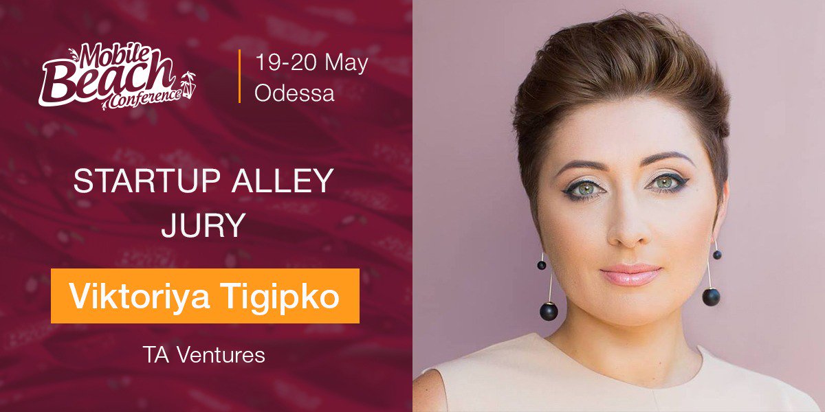 MobileBeachConf's tweet photo. Welcome our next member of Startup Alley Jury — Viktoriya Tigipko😍

Viktoriya is the Founding Partner of TA Ventures, an international early-stage VC focusing on SaaS, Marketplaces and DeepTech in FinTech, Healthcare, Mobility and other sectors.
Apply — https://t.co/Y8fSFmoYST https://t.co/vqVWDtvS5y