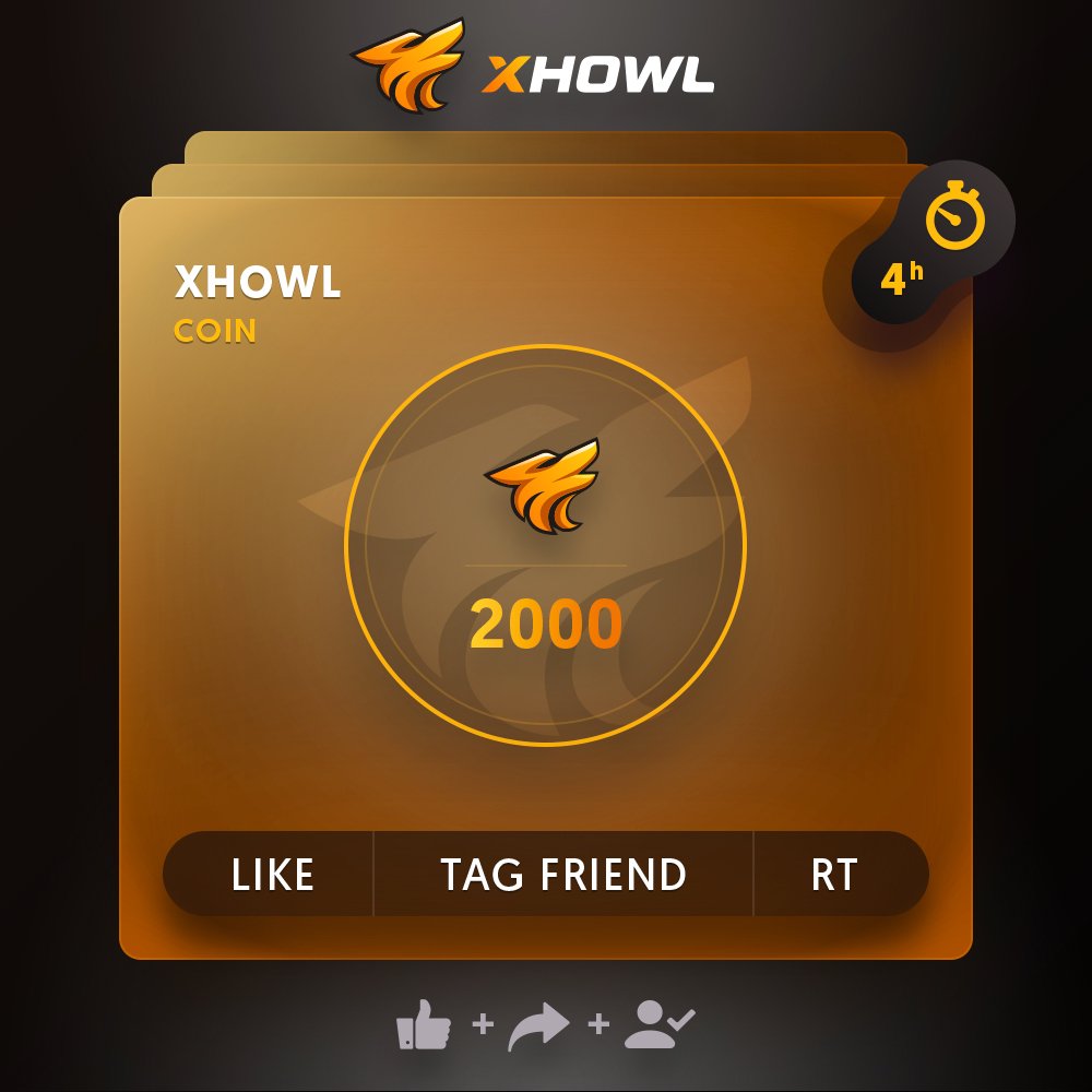 xhowlcom's tweet photo. 🍀 2000 Xhowl Coin #Giveaway:
☘️ CLICK https://t.co/ImBbzTzR4m           
🌿 Like + RT + Follow us @xhowlcom
🌱 Tag your friend

🏆A winner in 4h!
#csgo #csgoskins #dragonlore #csgoknife #csgodlore https://t.co/NRyCl4HT2H