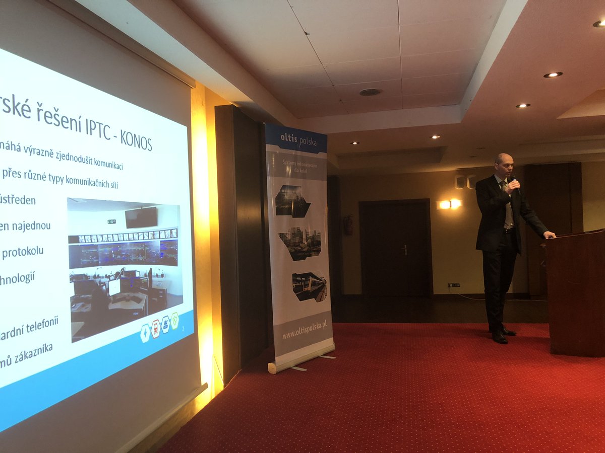 TTCMarconi's tweet photo. @TTCMarconi  presented his solution on the railways during  the conference SYSTEMY KOLEJOWE in Poland. https://t.co/z427VuvoNs