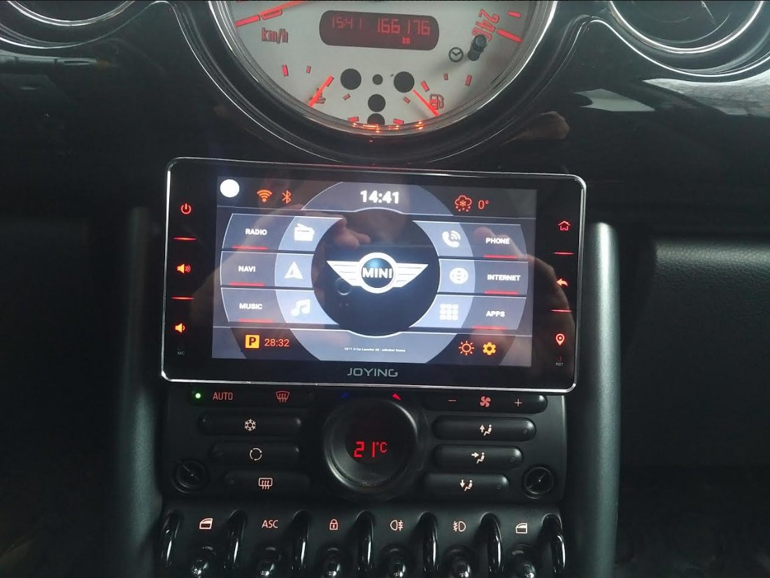 Radio 1 Din Pantalla Austin Mini Cooper