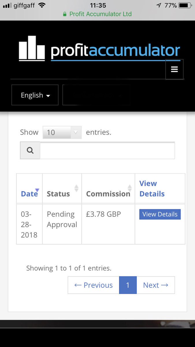 All_Bets_Win's tweet photo. Another new Platinum member, taking advantage of 50% off first month + ready to make risk free profit #MatchedBetting

For more info + to join them, head over to:

https://t.co/zsKBEZPTYk

Get involved or get left behind! https://t.co/eWKXe9euUH