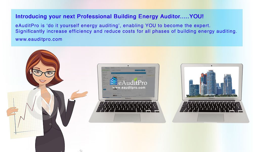 eAuditPro's tweet photo. Introducing your next Professional Building Energy Auditor.....YOU!  

eAuditPro is ‘do it yourself energy auditing’, enabling YOU to become the expert.

Significantly increase efficiency and reduce costs for all phases of building energy auditing. 

https://t.co/namxNfuLsX https://t.co/7QXI2eFnAV