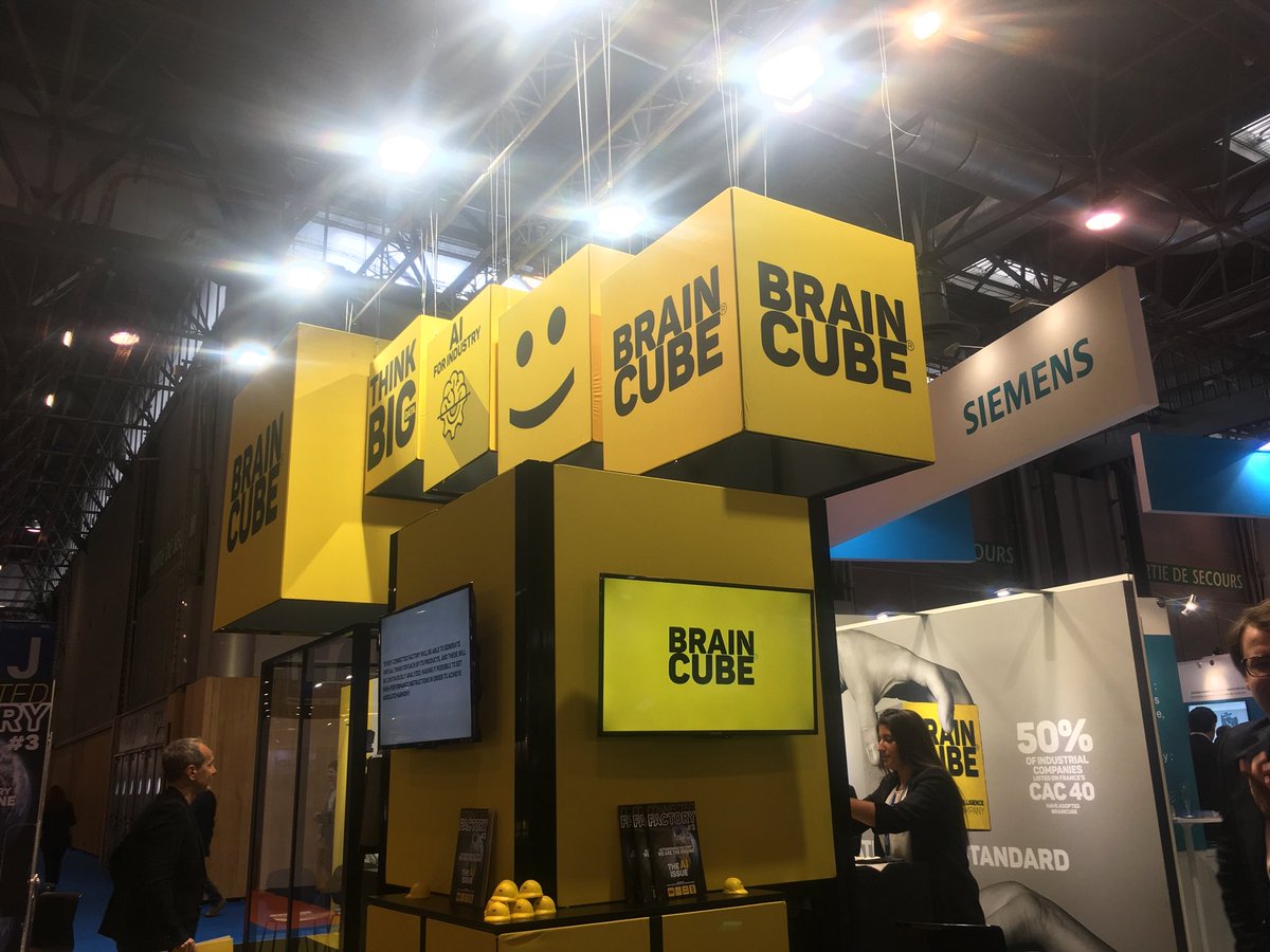 Salon_GI's tweet photo. Retrouvez @braincubeFR, solution de transformation numérique industrielle, à l’emplacement 3J48 au Hall 3 !
#GiParis #BrainCube @LaFrenchFab https://t.co/Wj6cgNuP48