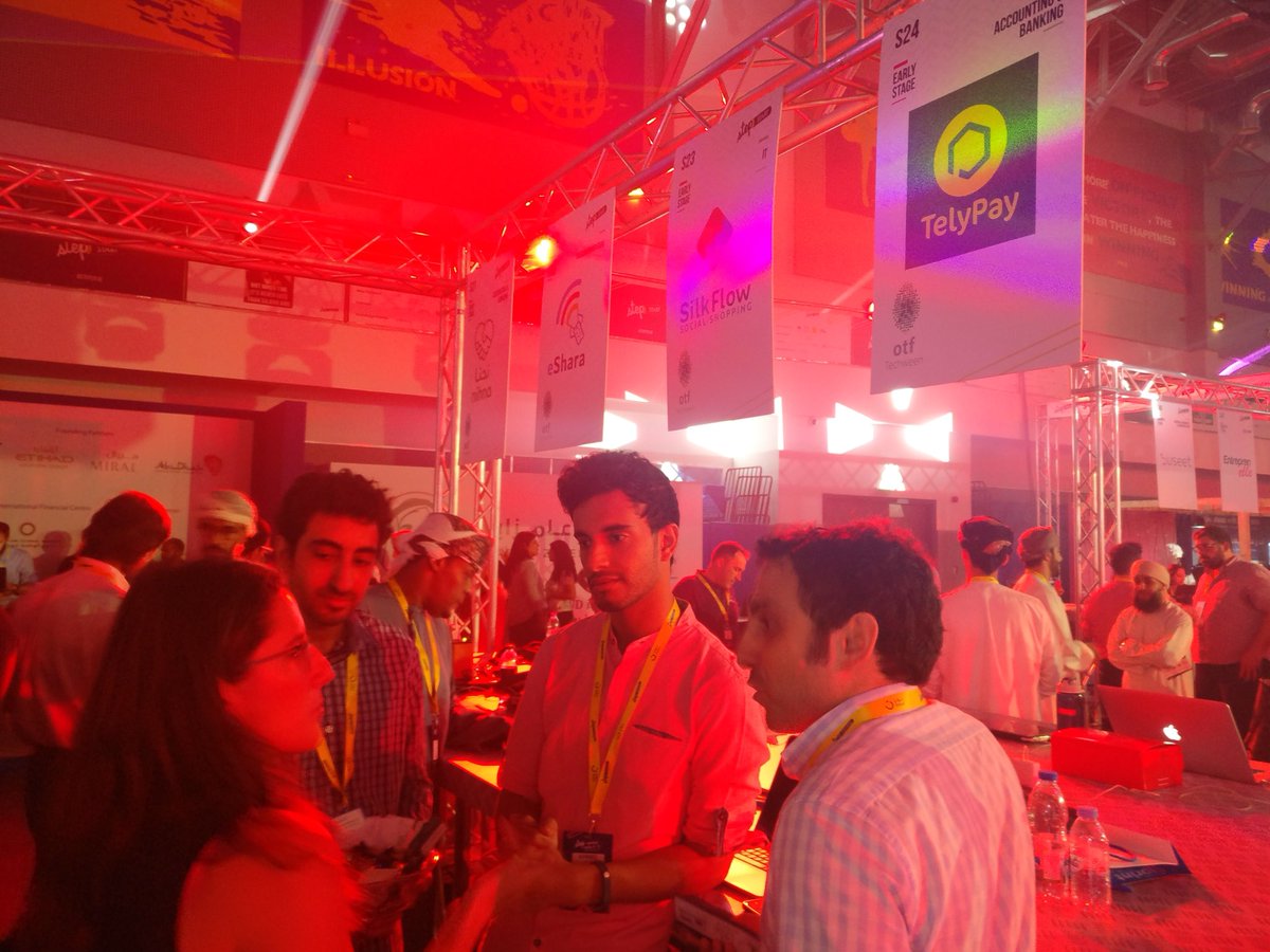 MaalyApp's tweet image. يشارك فريق عمـل "TelyPay” اليوم في #STEP2018 ، بدبـي.✨
#STEPStart