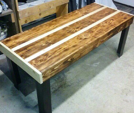 LazyGuyDIY's tweet photo. Check out Carsonโs version of my #pinstripe #coffeetable โ๏ธ Carson took it a step farther and even fabricated the #metallegs ๐๐
#rustic #rusticdecor #rusticaf #readerbuilds #tutorial #build #woodwork https://t.co/rBA89Fp3Ce https://t.co/TrUZiGYcXS