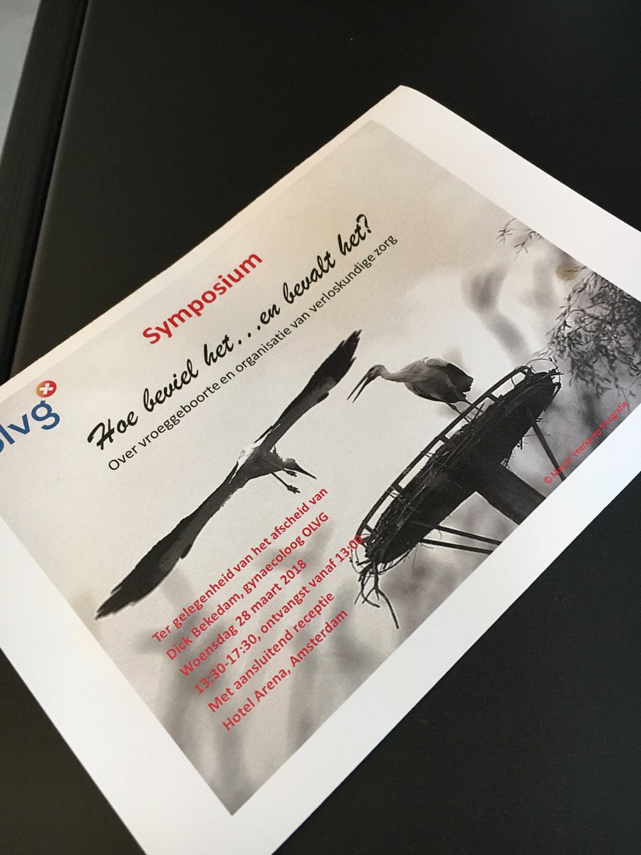 MarjonV's tweet photo. Afscheid #symposium #gynaecoloog Dick Bekedam @olvg  @hotelArena https://t.co/hFnYBLGEff