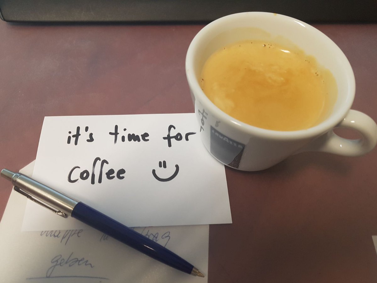 NowaLogisticInt's tweet image. Need a brake?Time for a good &quot;old&quot; italian coffee!