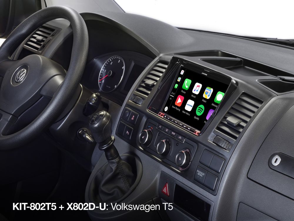 AlpineAOUK's tweet photo. Alpine's KIT-802T5 & X802D-U make the perfect solution for your T5 and T6 bringing it up-to-date with Apple CarPlay, Android Auto, DAB+, navigation and much more. #AlpineUK #AlpineT5 #Transporter #VW #AppleCarPlay #AndroidAuto
https://t.co/ZG7maBcA4R https://t.co/9W6Osz0gtP